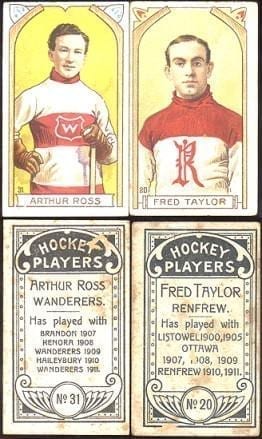 1911 Rare Imperial Tobacco Company Hockey Cards