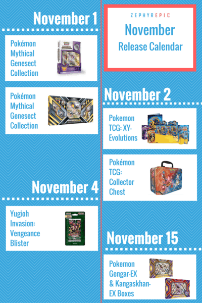 November Release Calendar