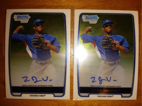 Zeke DeVoss's Autograph