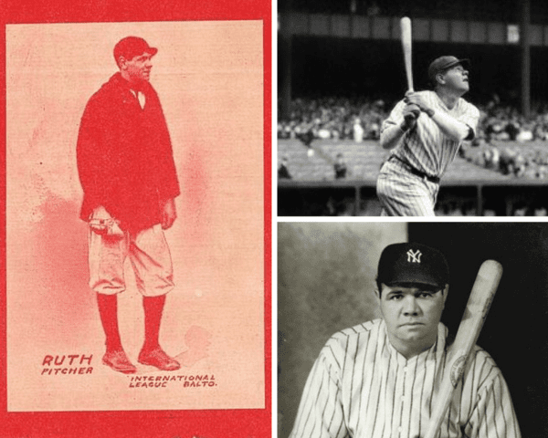 #2 Babe Ruth, Baseball, 1914 Baltimore News SGC