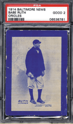 Babe Ruth Trading Card