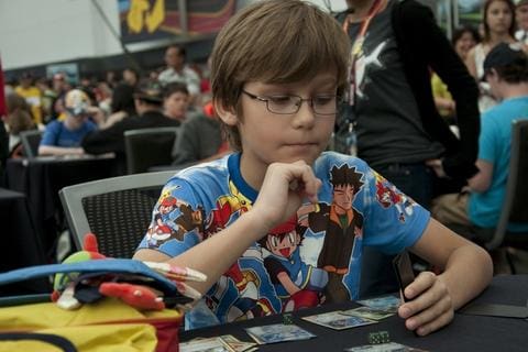 Jaxson Competing Pokemon