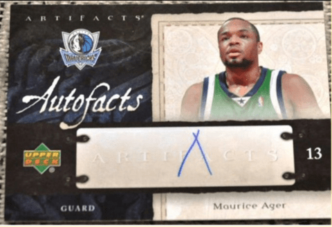 Maurice Ager's Autograph