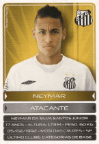 Neymar Jr. First Soccer Card