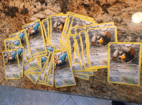 Duplicate Pokemon Cards