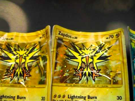 Damaged Pokemon TCG Cards