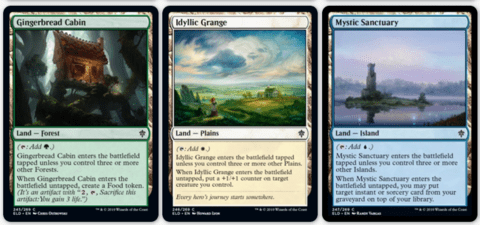 Throne of Eldraine Common Lands