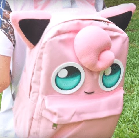 Pokemon Jigglypuff DIY Backpack