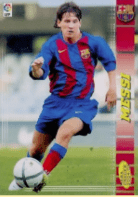 Messi First Soccer Card