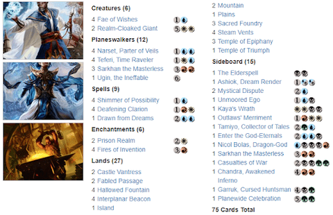 Throne of Eldraine: Week One Decklists