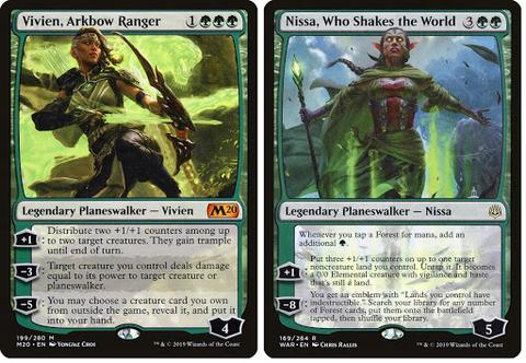 Green Planeswalkers
