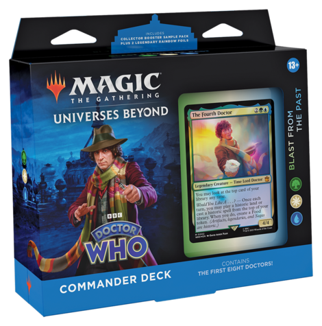 Magic: The Gathering - Doctor Who Commander Deck - Blast from the Past ...