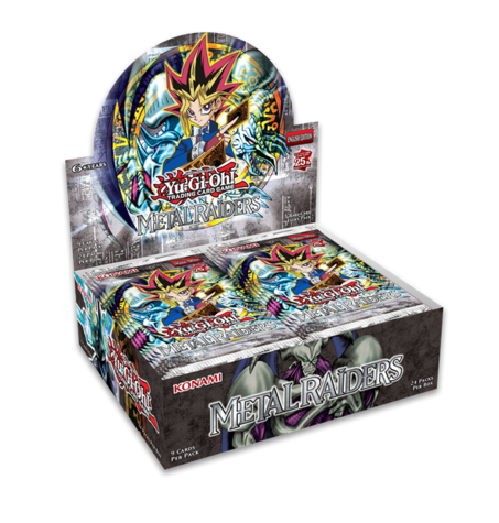 Yu-Gi-Oh! - 25th Anniversary - Metal Raiders Booster Box - Zephyr Epic ...