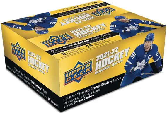 2021-22 Upper Deck NHL Extended Series Retail Box