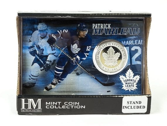 Patrick Marleau - Toronto Maple Leafs Silver Coin