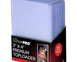 Ultra Pro - 3" x 4" Premium Toploader 25 Pack