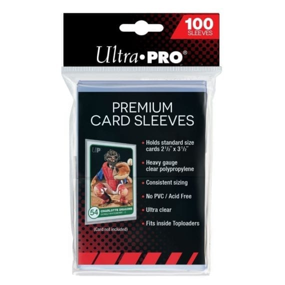 Ultra Pro - Premium Card Sleeves (2-1/2"x 3-1/2")