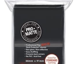 Ultra Pro - Pro-Matte Standard Card Sleeves - Black