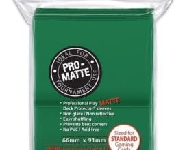 Ultra Pro - Pro-Matte Standard Card Sleeves - Green