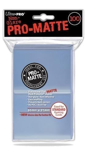Ultra Pro - Pro-Matte Standard Card Sleeves - Clear