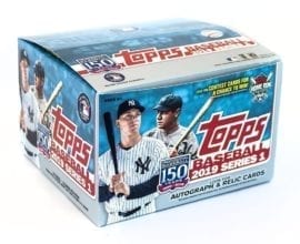 2019 Topps Baseball Series 1 Retail Box
