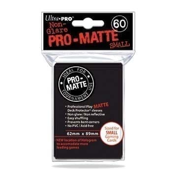 Ultra Pro - Pro-Matte SMALL Card Sleeves - Black