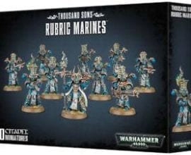 Warhammer 40,000 - Thousands Sons Rubric Marines