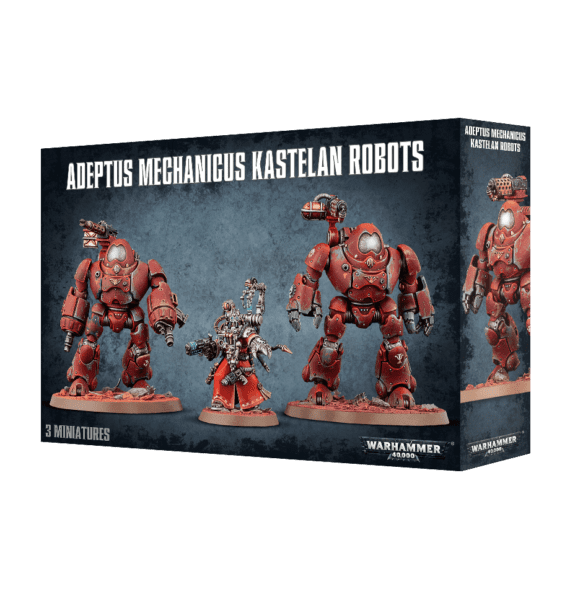 Warhammer 40,000 - Adeptus Mechanicus Kastelan Robots