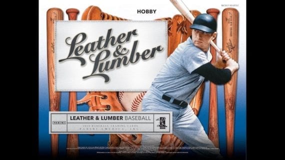 Panini - 2019 Leather & Lumber Baseball Hobby Box