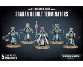 Warhammer 40,000 - Thousand Sons Scarab Occult Terminators