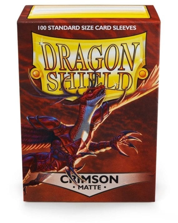 Dragon Shield Crimson Matte