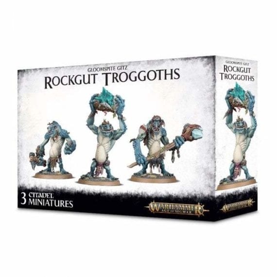 Warhammer Age of Sigmar - Gloomspite Gitz Rockgut Troggoths