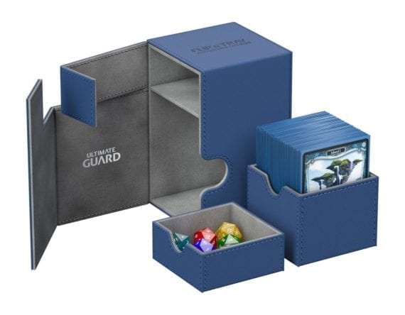 Ultimate Guard Deck Box: Flip'n'Tray 100+ XenoSkin - Blue