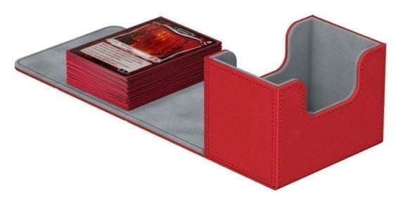 Ultimate Guard Deck Box: Sidewinder 100+ Xenoskin - Red