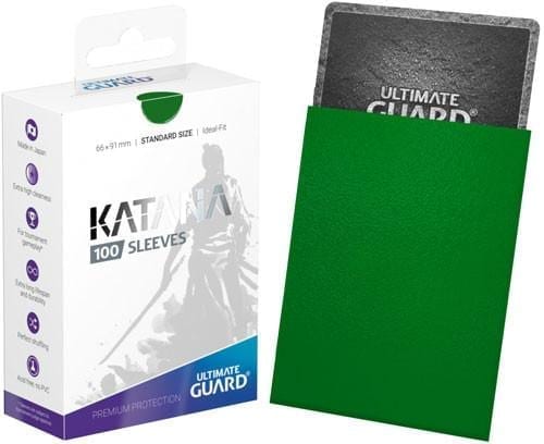 Ultimate Guard Katana Sleeves - Green