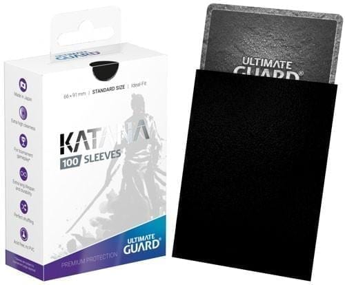 Ultimate Guard Katana Sleeves - Black
