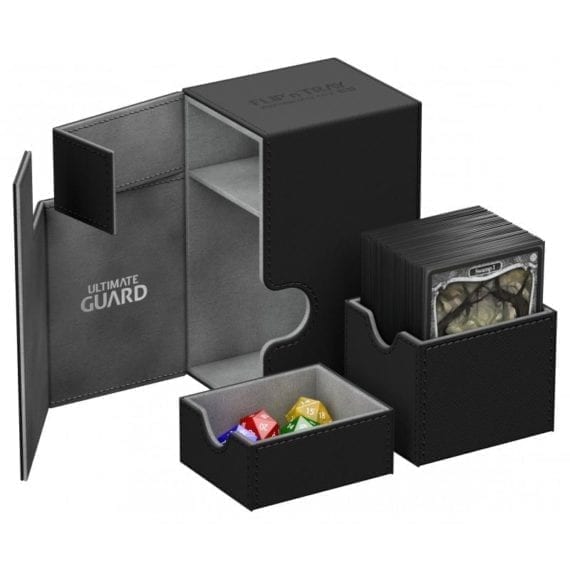 Ultimate Guard Deck Box: Flip'n'Tray 100+ XenoSkin - Black
