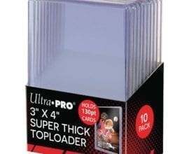 Ultra Pro - 3" x 4" Super Thick Toploader - 10 pack