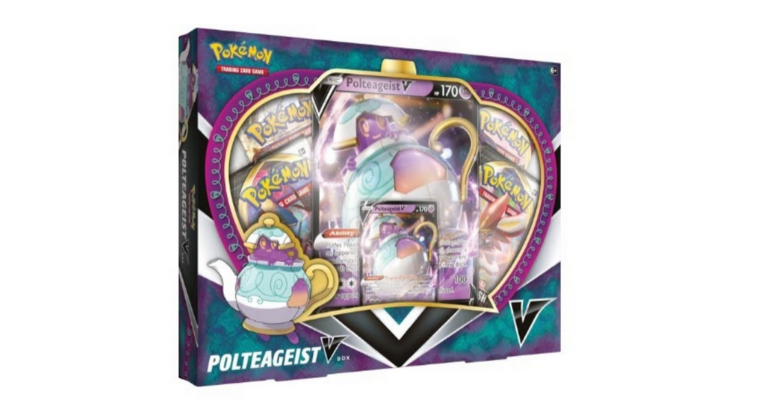 What's Inside a Pokémon Polteageist V Collection Box?
