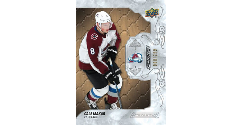 2019-20 UD Engrained: Hockey Cards With a Hockey Stick Theme