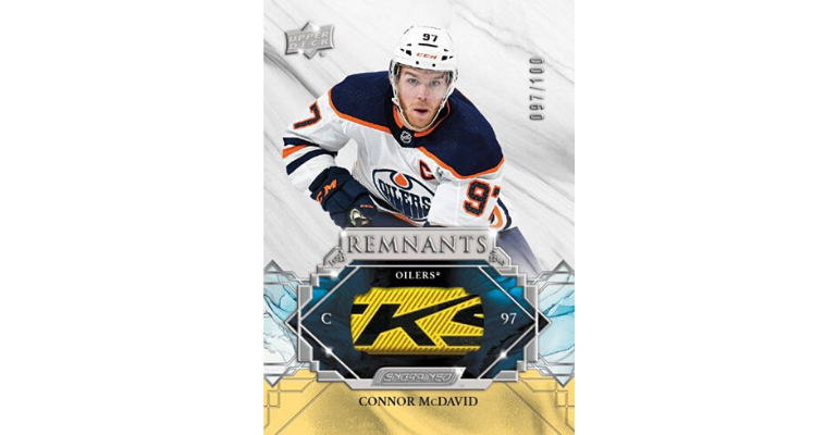 2019-20 UD Engrained: Hockey Cards With a Hockey Stick Theme