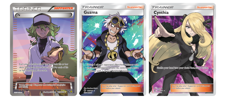 Full Art Supporter Cards The Latest Pokémon Craze