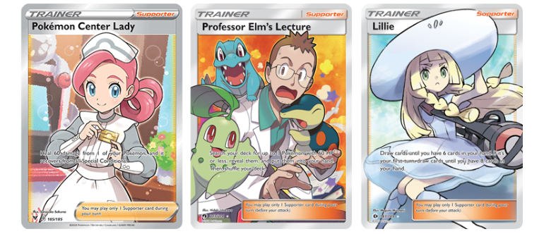 Full Art Supporter Cards The Latest Pokémon Craze