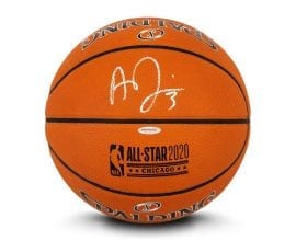 Anthony Davis Autographed 2020 NBA All-Star Game Authentic Spalding Basketball