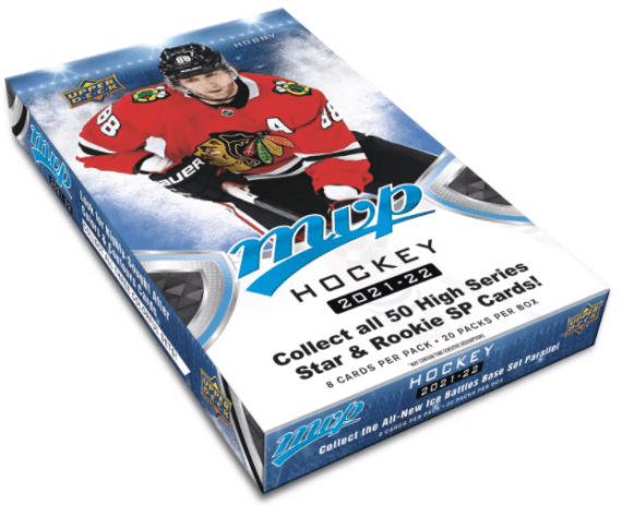 2021-22 Upper Deck MVP Hockey Hobby Box