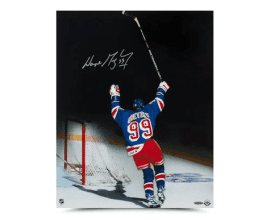 UDA: Wayne Gretzky Final Rangers Assist 16X20