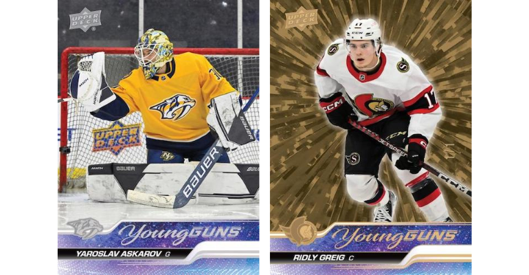 Make Way For New Faces In 23-24 Upper Deck Series 1 Hockey