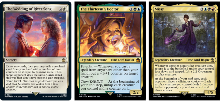 Travel the Vortex with DOCTOR WHO MAGIC: THE GATHERING Cards - Nerdist