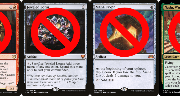 Magic Adds Four Cards To Commander Ban List | Zephyr Epic Blog | Zephyrepic.com