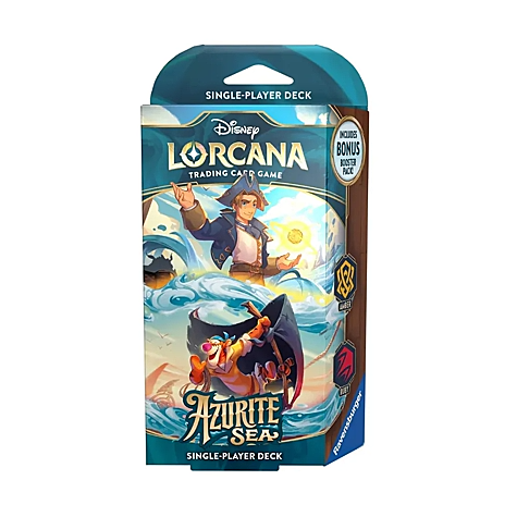 Disney Lorcana: Azurite Sea Starter Deck - Amber and Ruby